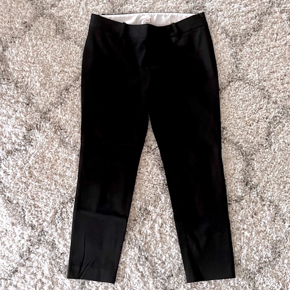 J. Crew Factory Pants & Jumpsuits Jcrew Factory Womens Stretch Side Zip Dress Pants Black
